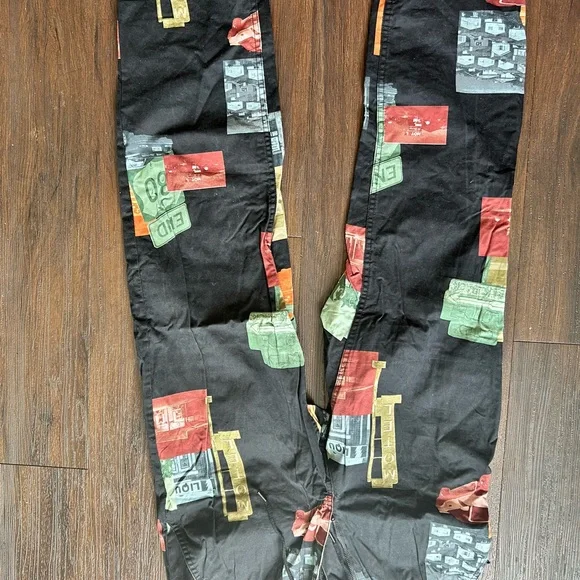 The Hundreds cargo  Print Pants - Picture 3 of 3